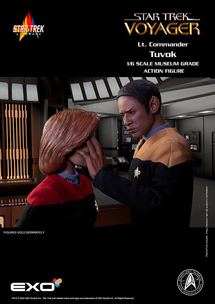 Star Trek: Voyager Action Figure 1/6 Lt. Commander Tuvok 30 cm