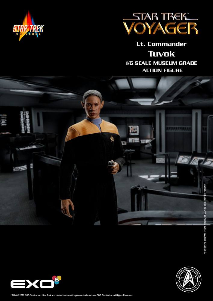 Star Trek: Voyager Action Figure 1/6 Lt. Commander Tuvok 30 cm