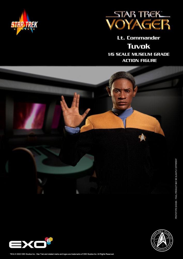 Star Trek: Voyager Action Figure 1/6 Lt. Commander Tuvok 30 cm