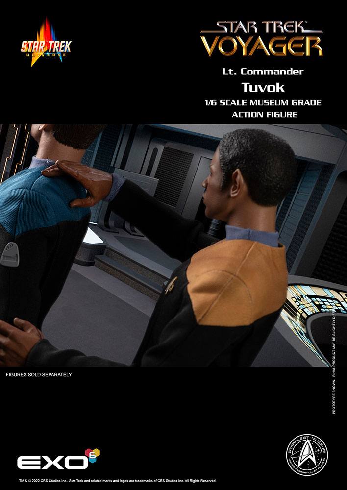Star Trek: Voyager Action Figure 1/6 Lt. Commander Tuvok 30 cm