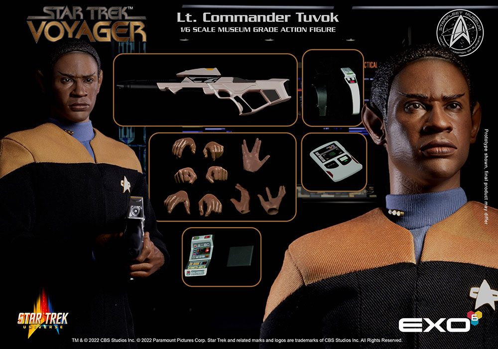Star Trek: Voyager Action Figure 1/6 Lt. Commander Tuvok 30 cm