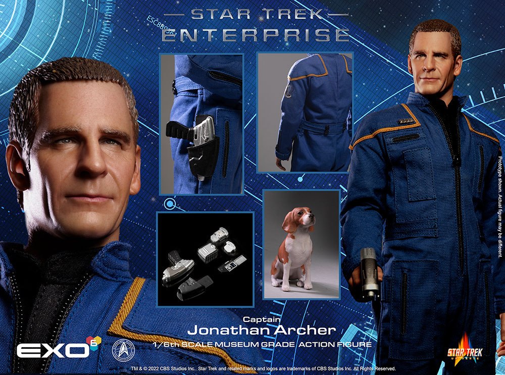 Star Trek: Enterprise Action Figure 1/6 Captain Jonathan Archer 31 cm