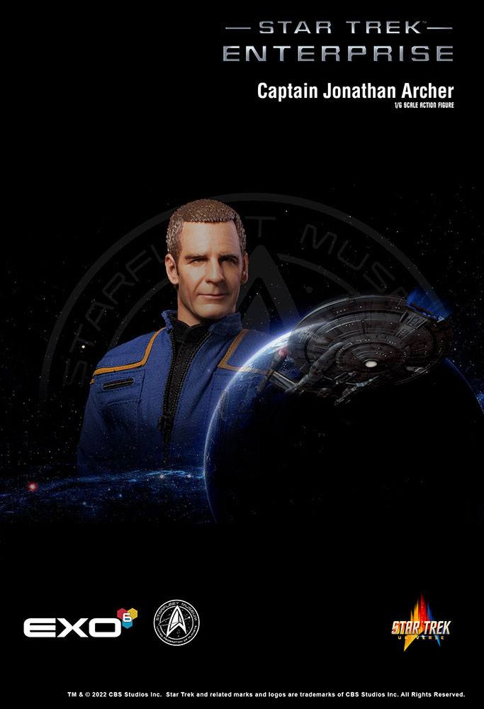 Star Trek: Enterprise Action Figure 1/6 Captain Jonathan Archer 31 cm