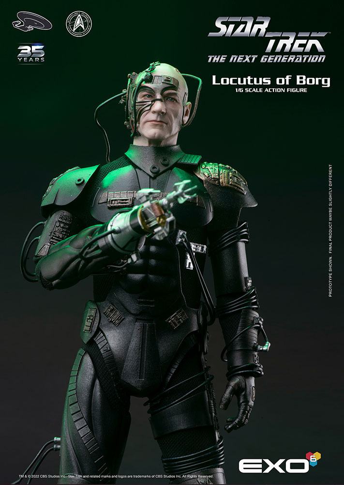 Star Trek: The Next Generation Action Figure 1/6 Locutus of Borg 30 cm