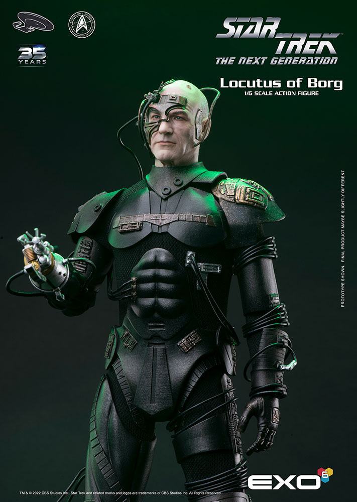 Star Trek: The Next Generation Action Figure 1/6 Locutus of Borg 30 cm