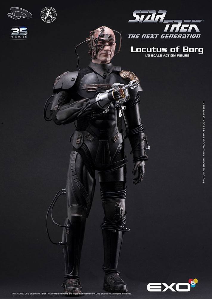 Star Trek: The Next Generation Action Figure 1/6 Locutus of Borg 30 cm