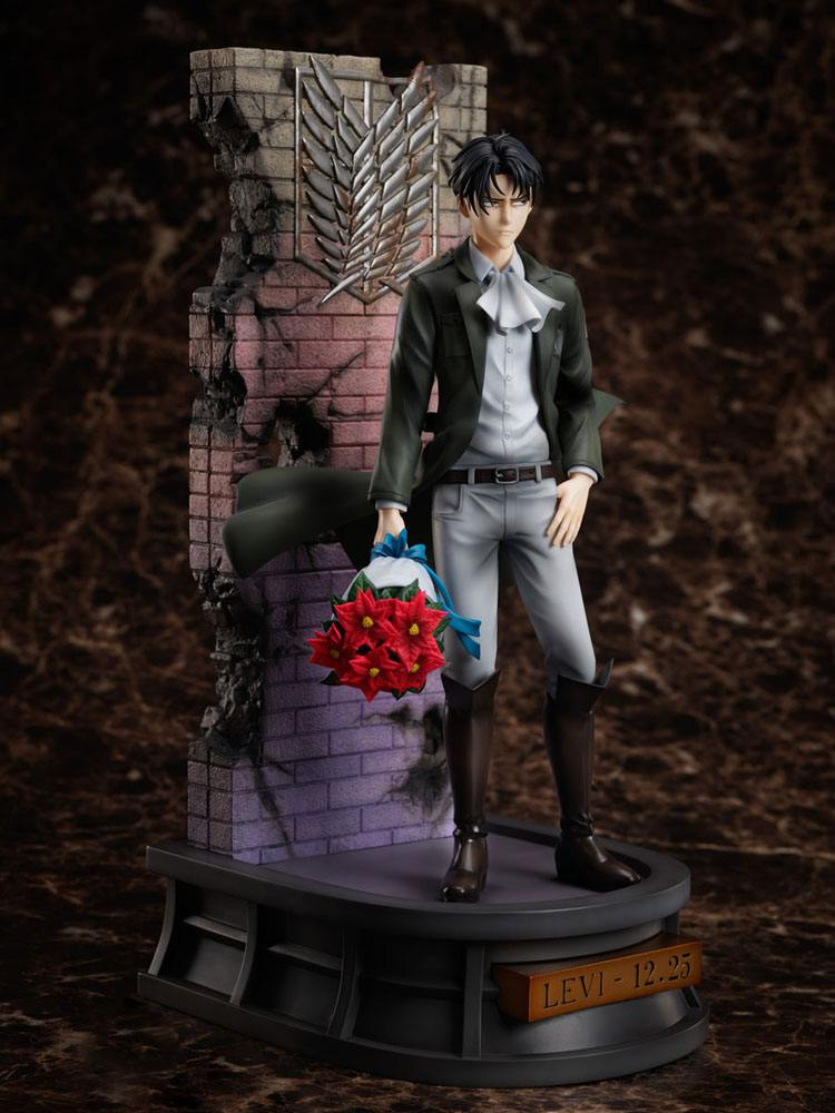 Attack on Titan The Final Season PVC Statue 1/7 Levi Birthday 30 cm