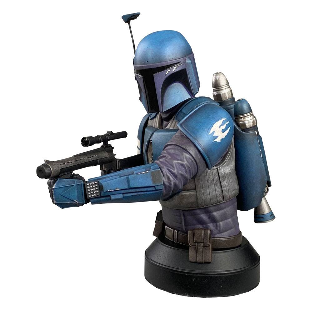Star Wars The Mandalorian Bust 1/6 Death Watch Previews Exclusive 18 cm