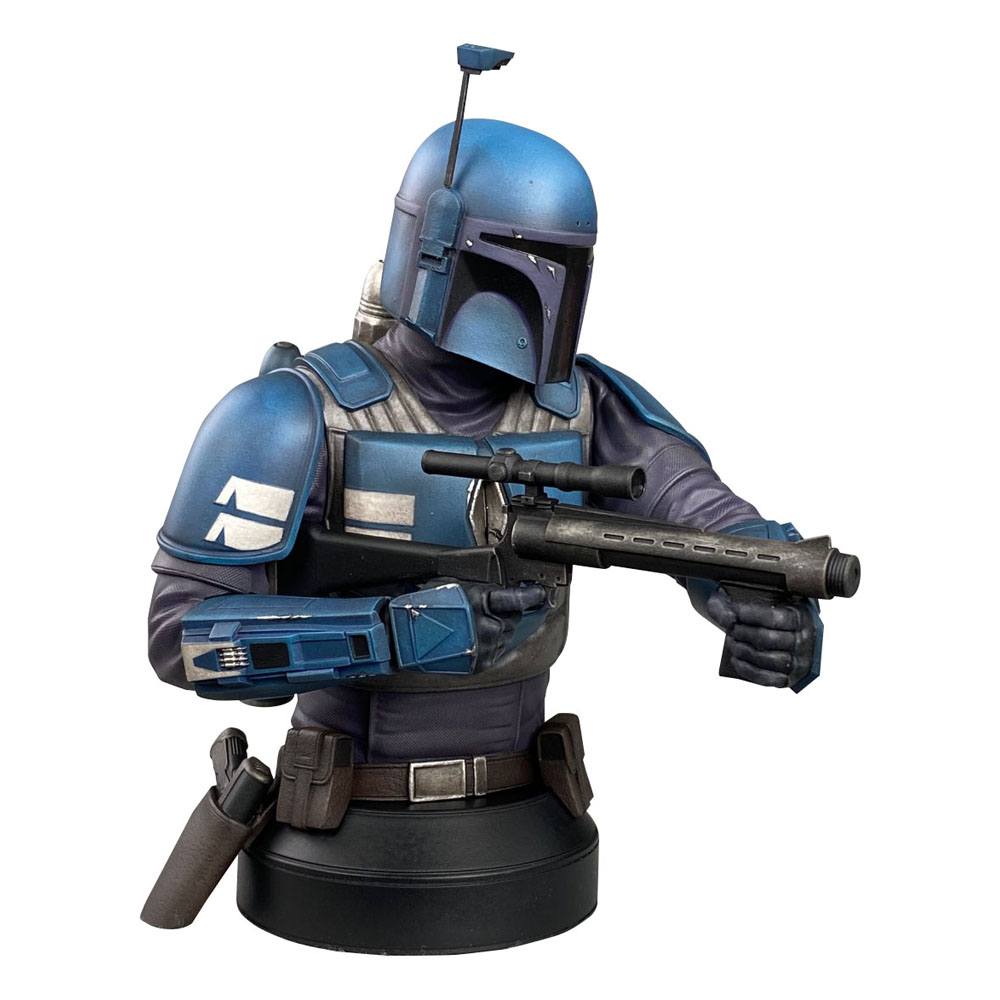 Star Wars The Mandalorian Bust 1/6 Death Watch Previews Exclusive 18 cm