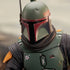 Star Wars: The Mandalorian Premier Collection 1/7 Boba Fett on Throne 24 cm