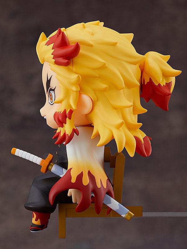Nendoroid Demon Slayer: Kimetsu no Yaiba Swacchao! Figure Kyojuro Rengoku 9 cm