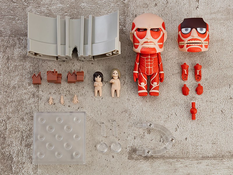 Nendoroid Attack on Titan Action Figure Colossal Titan Renewal Set 10 cm