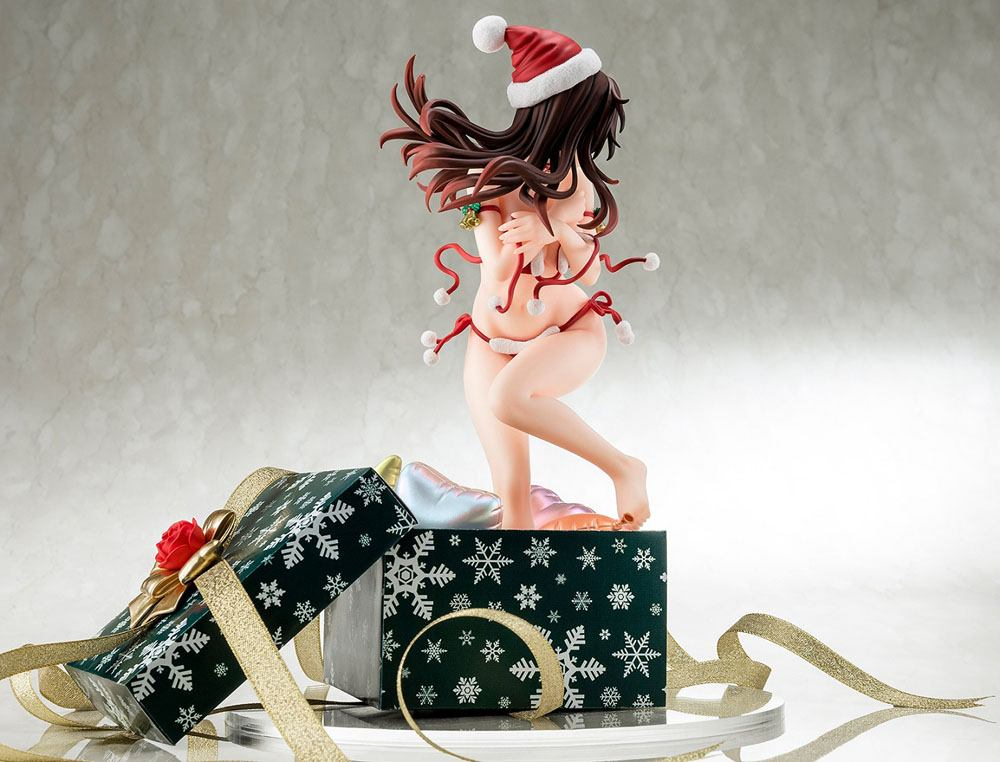 Rent-A-Girlfriend PVC Statue 1/6 Mizuhara Chizuru in a Santa Claus Bikini De Fluffy 24 cm