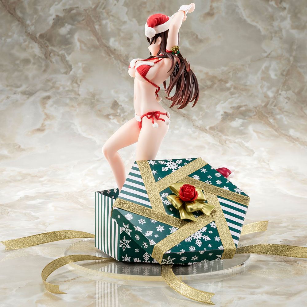 Rent-A-Girlfriend PVC Statue 1/6 Mizuhara Chizuru Santa Bikini de Fuwamoko 2nd Xmas 26 cm