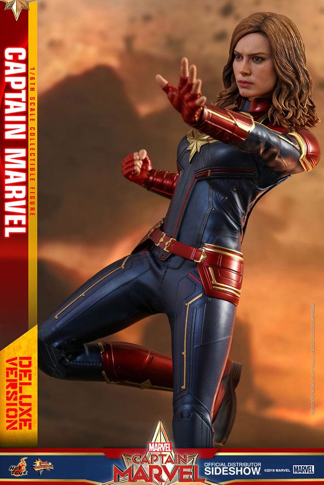 Captain Marvel Movie Masterpiece Action Figure 1/6 Captain Marvel Deluxe Ver. 29 cm