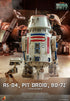 Star Wars The Mandalorian Action Figures 1/6 R5-D4, Pit Droid, & BD-72
