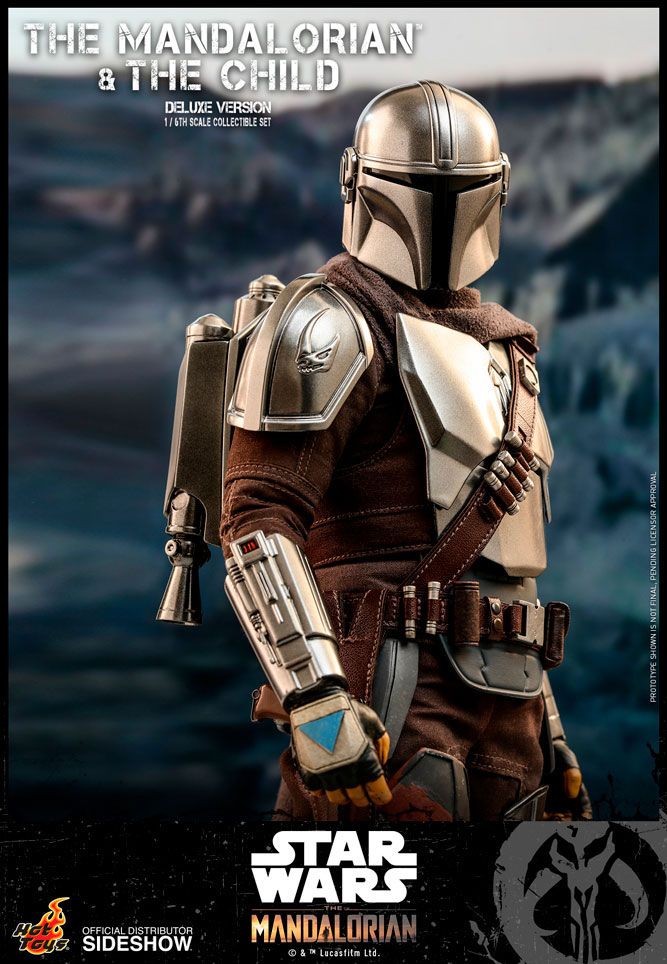 Star Wars The Mandalorian Action Figure 2-Pack 1/6 The Mandalorian & The Child Deluxe 30 cm