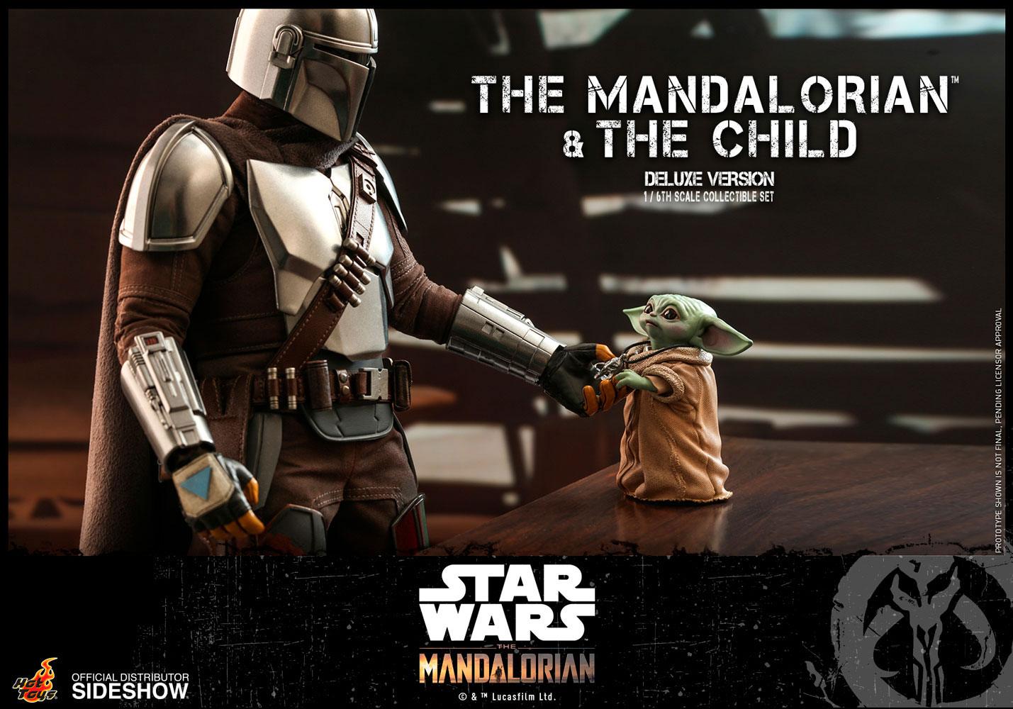 Star Wars The Mandalorian Action Figure 2-Pack 1/6 The Mandalorian & The Child Deluxe 30 cm
