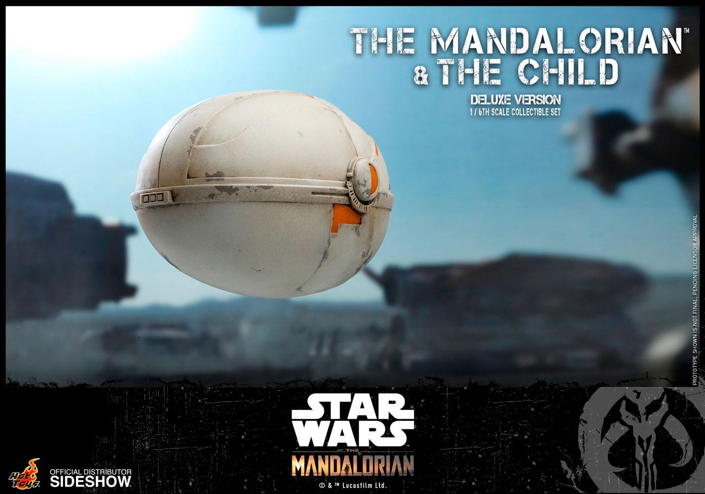 Star Wars The Mandalorian Action Figure 2-Pack 1/6 The Mandalorian & The Child Deluxe 30 cm