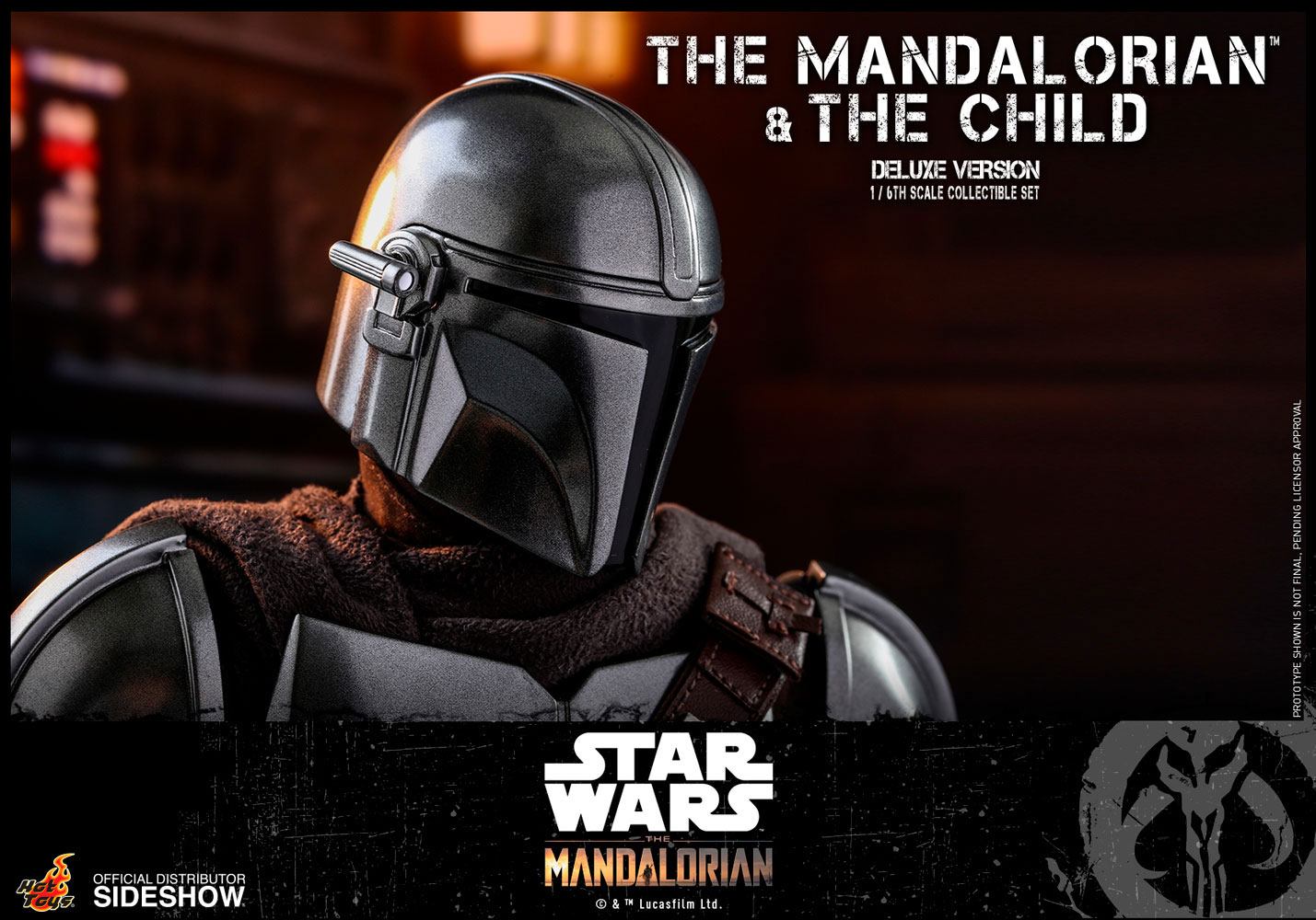 Star Wars The Mandalorian Action Figure 2-Pack 1/6 The Mandalorian & The Child Deluxe 30 cm