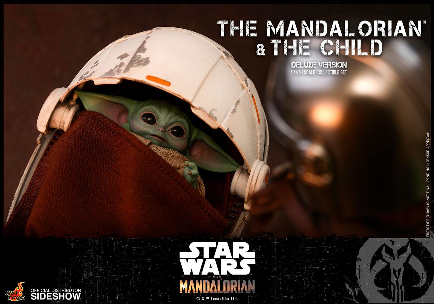 Star Wars The Mandalorian Action Figure 2-Pack 1/6 The Mandalorian & The Child Deluxe 30 cm