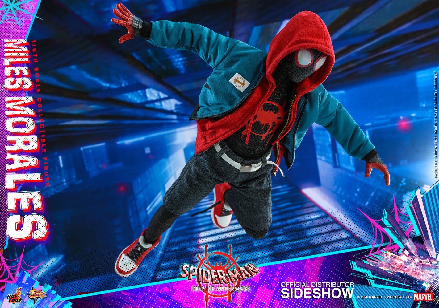 Spider-Man: Into the Spider-Verse Movie Masterpiece Action Figure 1/6 Miles Morales 29 cm