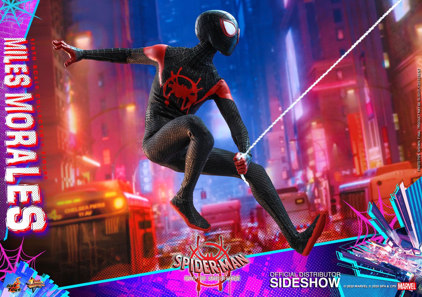 Spider-Man: Into the Spider-Verse Movie Masterpiece Action Figure 1/6 Miles Morales 29 cm