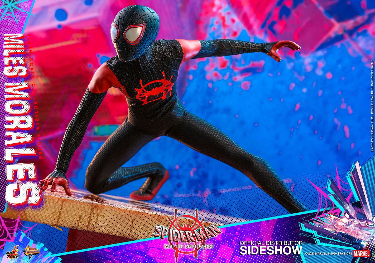Spider-Man: Into the Spider-Verse Movie Masterpiece Action Figure 1/6 Miles Morales 29 cm
