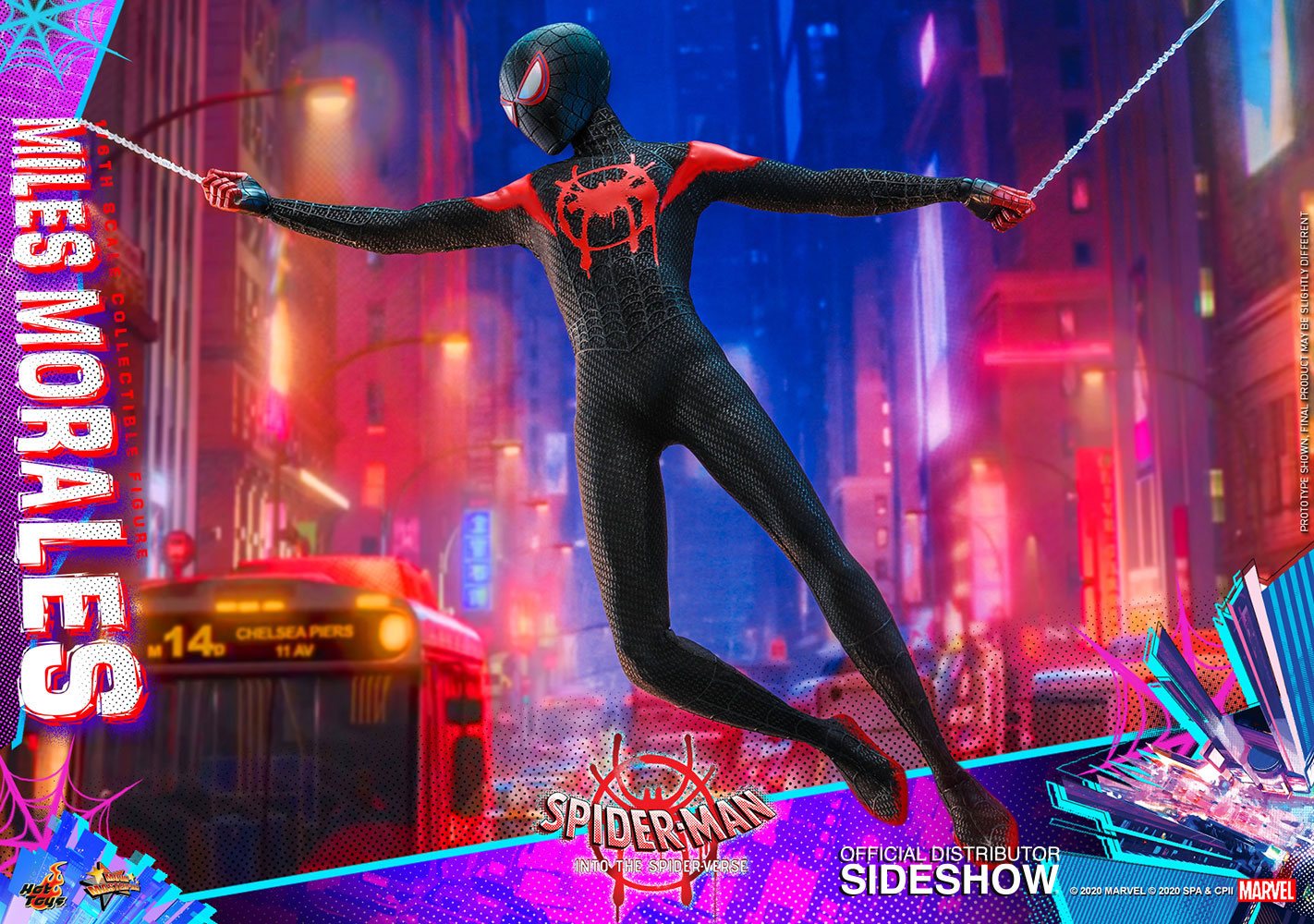 Spider-Man: Into the Spider-Verse Movie Masterpiece Action Figure 1/6 Miles Morales 29 cm