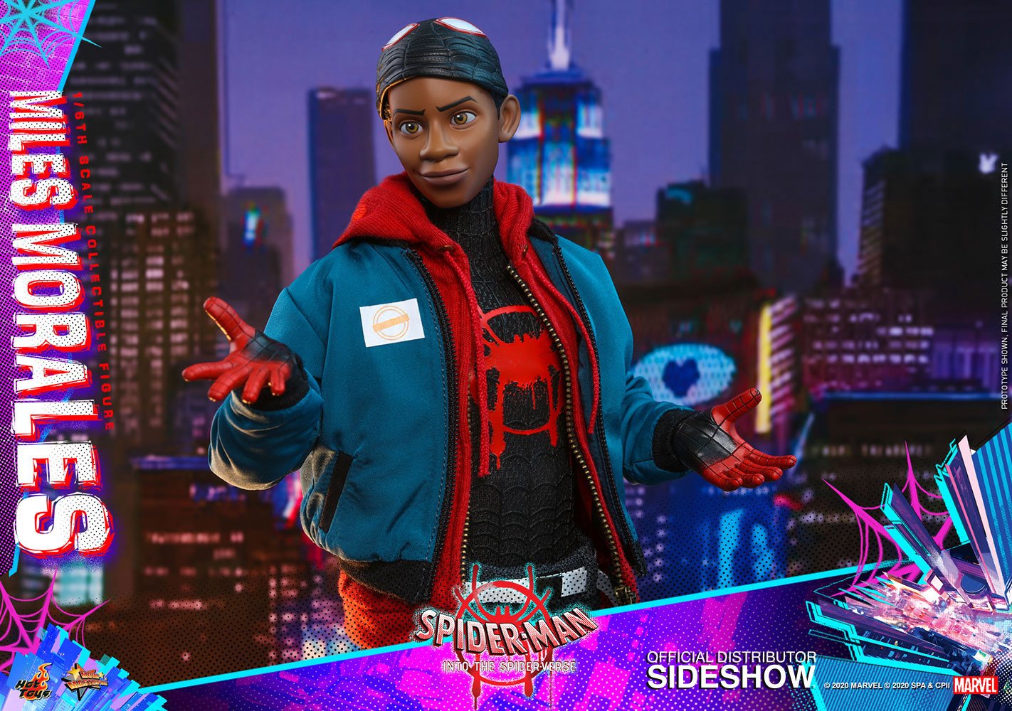 Spider-Man: Into the Spider-Verse Movie Masterpiece Action Figure 1/6 Miles Morales 29 cm