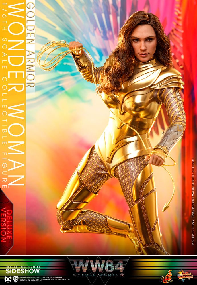 Wonder Woman 1984 Movie Masterpiece Action Figure 1/6 Golden Armor Wonder Woman (Deluxe) 30 cm