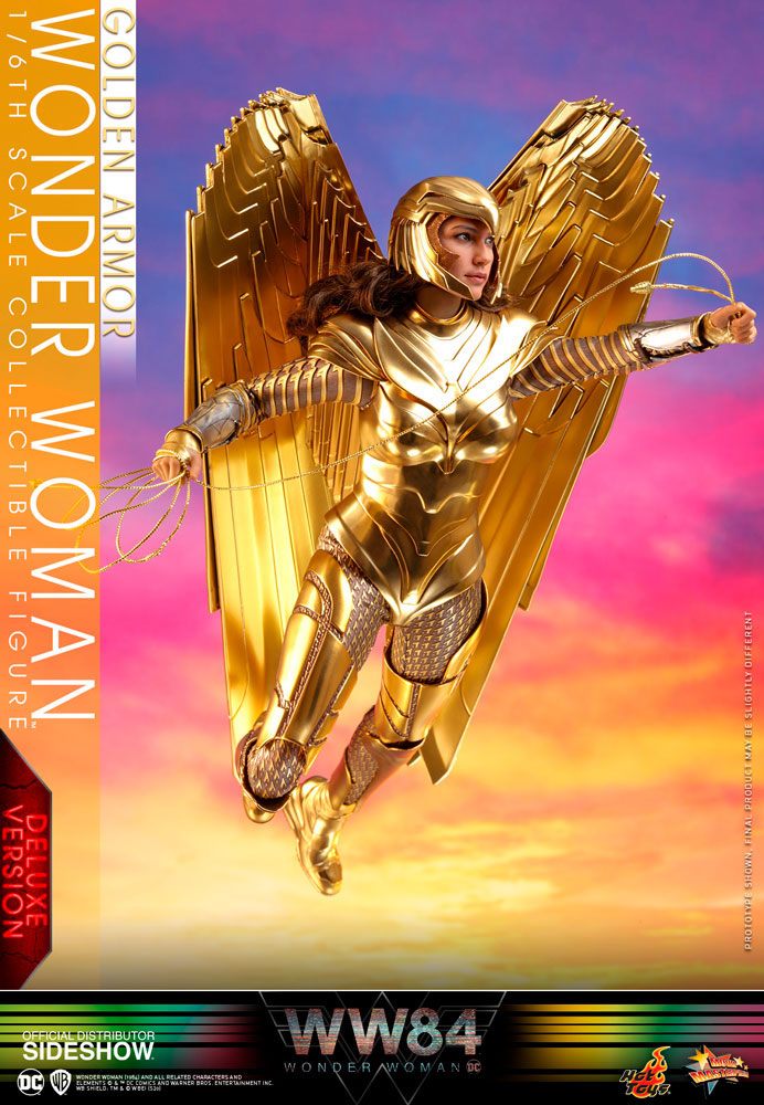 Wonder Woman 1984 Movie Masterpiece Action Figure 1/6 Golden Armor Wonder Woman (Deluxe) 30 cm