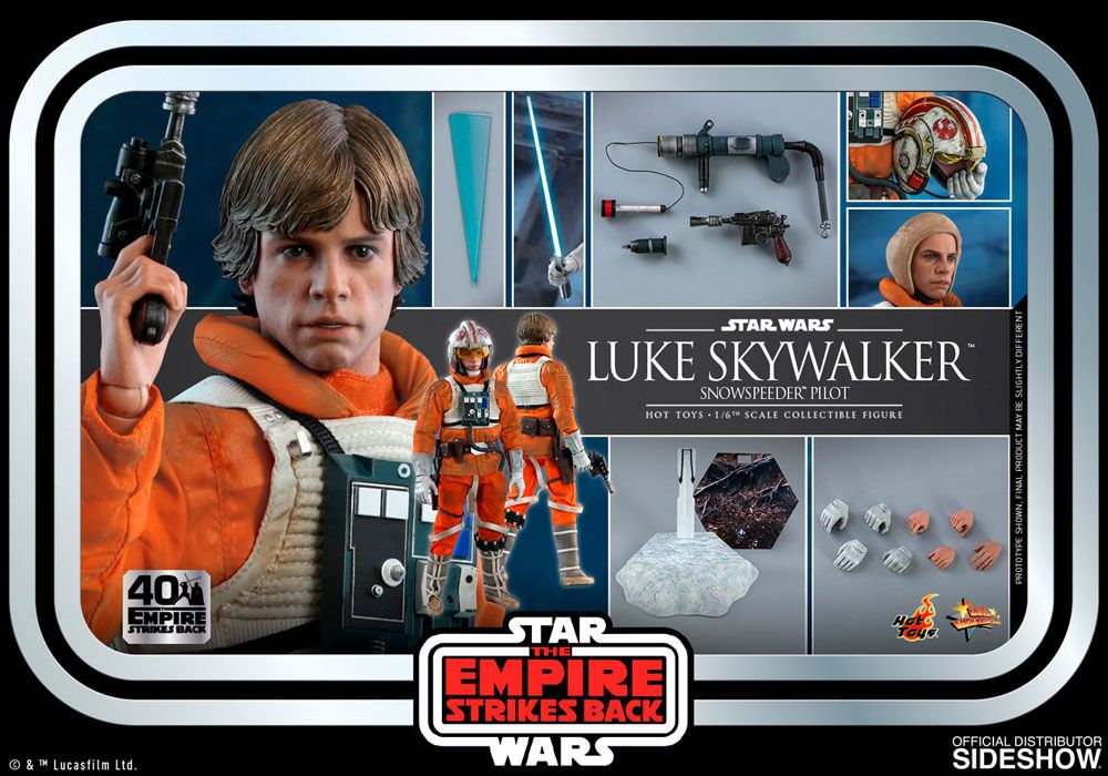 Star Wars Episode V Movie Masterpiece Action Figure 1/6 Luke Skywalker (Snowspeeder Pilot) 28 cm