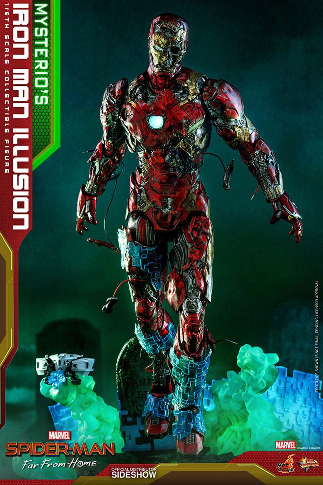 Spider-Man: Far From Home MMS PVC Action Figure 1/6 Mysterio's Iron Man Illusion 32 cm