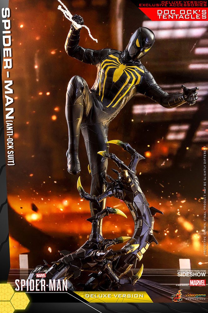 Marvel's Spider-Man Video Game Masterpiece Action Figure 1/6 Spider-Man (Anti-Ock Suit) Deluxe 30 cm