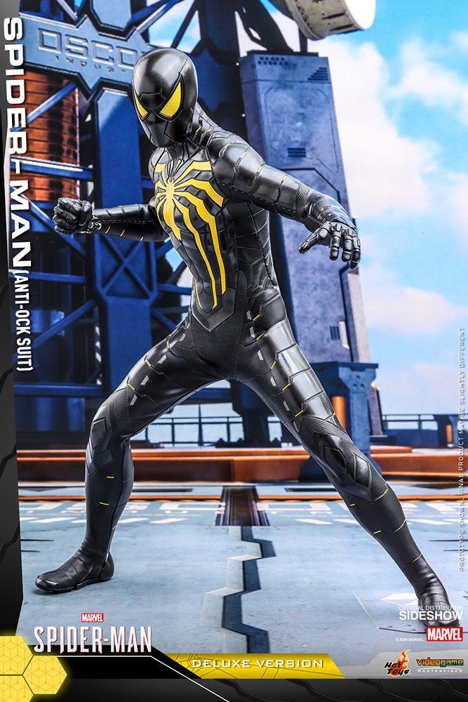 Marvel's Spider-Man Video Game Masterpiece Action Figure 1/6 Spider-Man (Anti-Ock Suit) Deluxe 30 cm