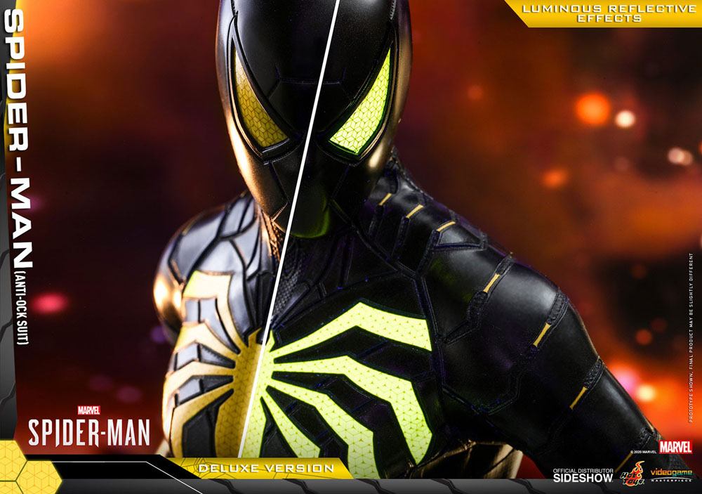 Marvel's Spider-Man Video Game Masterpiece Action Figure 1/6 Spider-Man (Anti-Ock Suit) Deluxe 30 cm