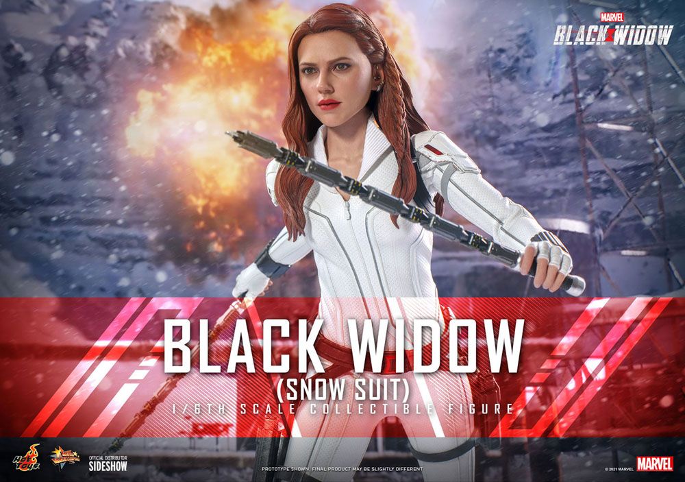 Black Widow Movie Masterpiece Action Figure 1/6 Black Widow Snow Suit Version 28 cm