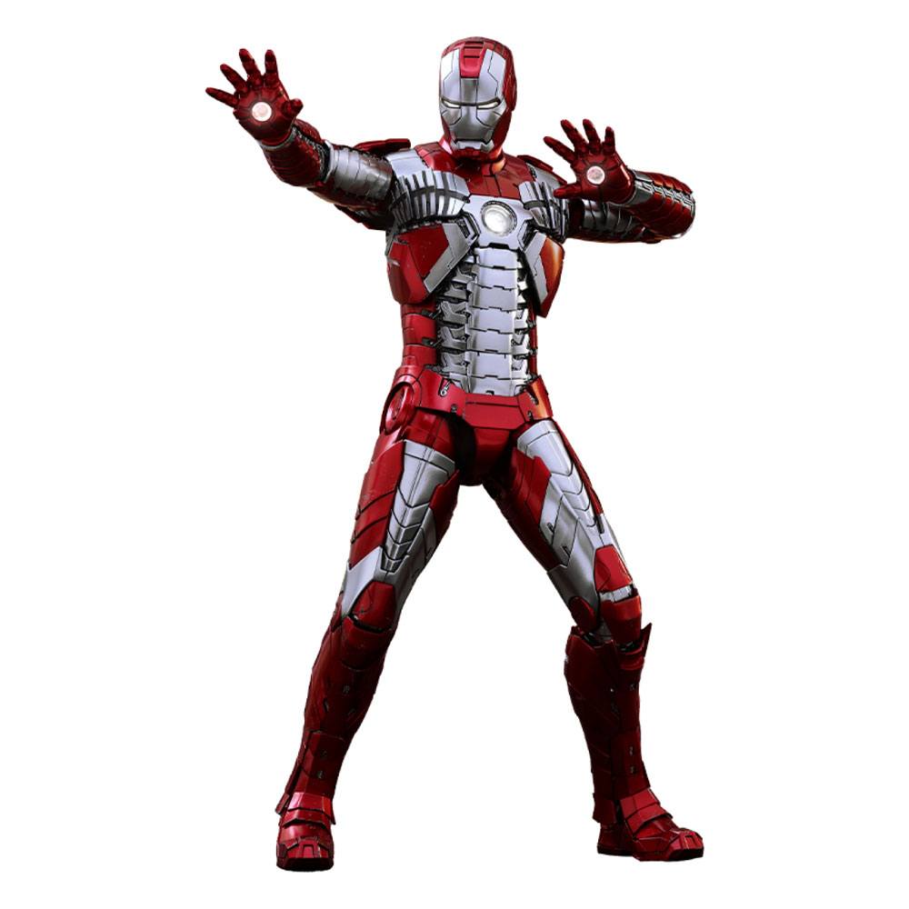 Iron Man 2 Movie Masterpiece Series Diecast Action Figure 1/6 Iron Man Mark V 32 cm