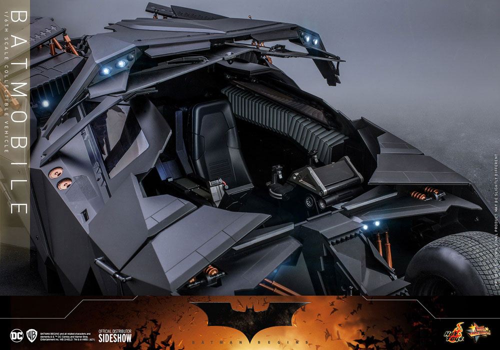 The Dark Knight Trilogy Movie Masterpiece Action Figure 1/6 Batmobile 73 cm