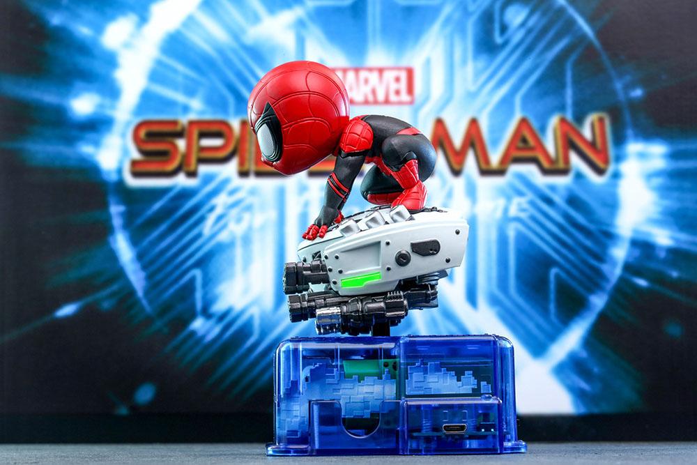 Spider-Man: Far From Home CosRider Mini Figure with Sound & Light Up Spider-Man 13 cm