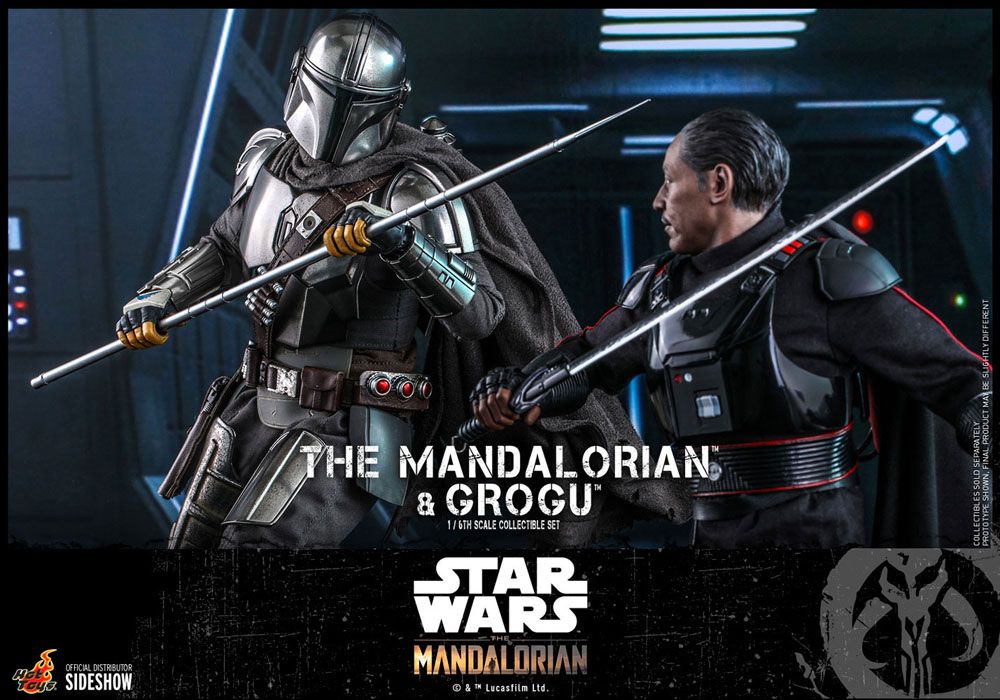 Star Wars The Mandalorian Action Figure 2-Pack 1/6 The Mandalorian & Grogu 30 cm