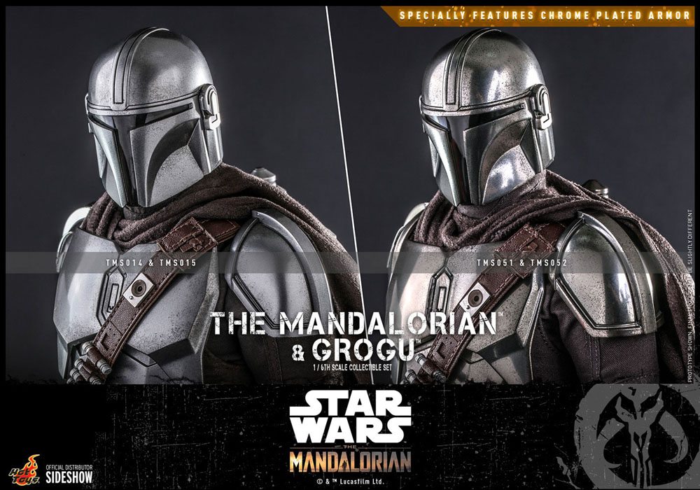 Star Wars The Mandalorian Action Figure 2-Pack 1/6 The Mandalorian & Grogu 30 cm