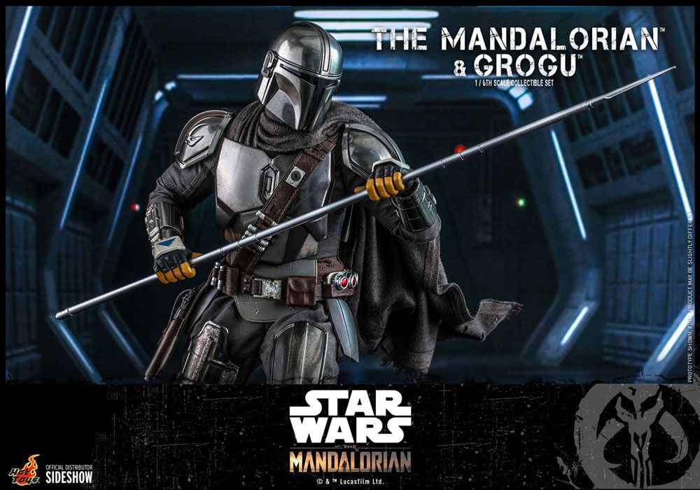 Star Wars The Mandalorian Action Figure 2-Pack 1/6 The Mandalorian & Grogu 30 cm