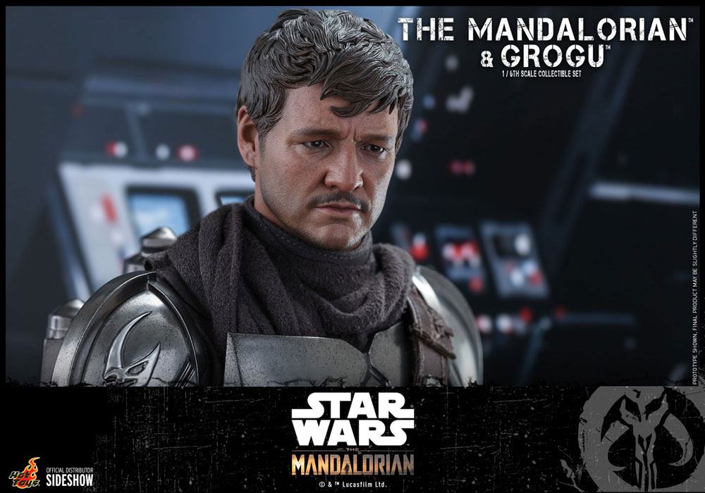 Star Wars The Mandalorian Action Figure 2-Pack 1/6 The Mandalorian & Grogu 30 cm