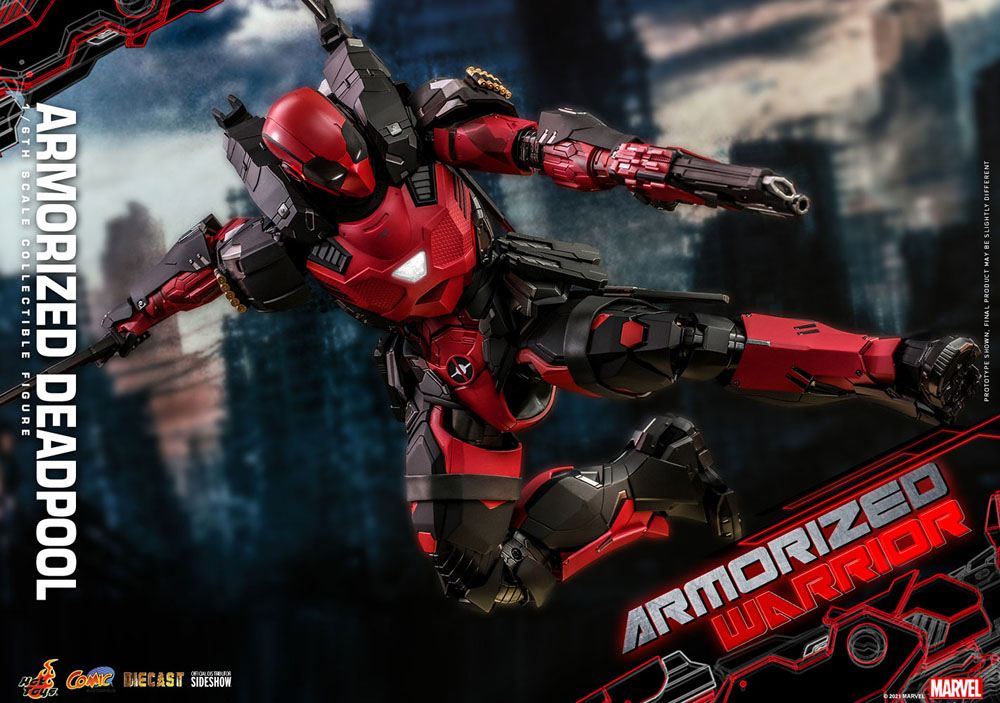 Marvel Comic Masterpiece Action Figure 1/6 Armorized Deadpool 33 cm