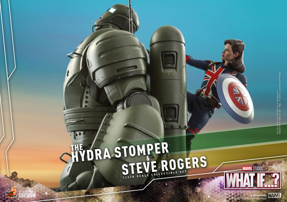 What If...? Action Figures 1/6 Steve Rogers & The Hydra Stomper 28 - 56 cm