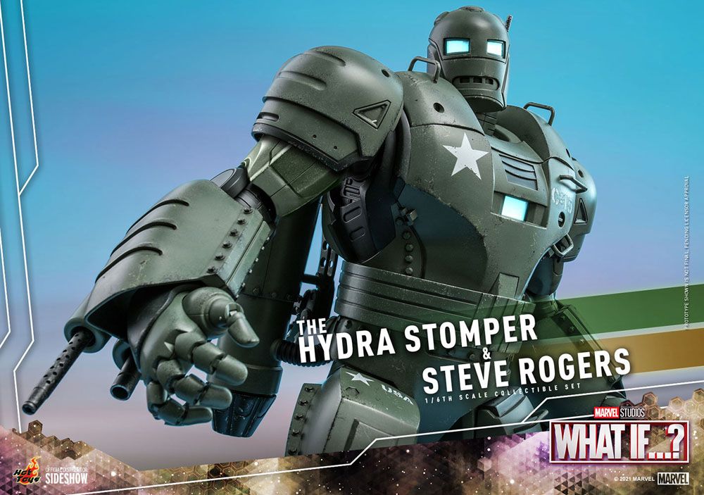 What If...? Action Figures 1/6 Steve Rogers & The Hydra Stomper 28 - 56 cm