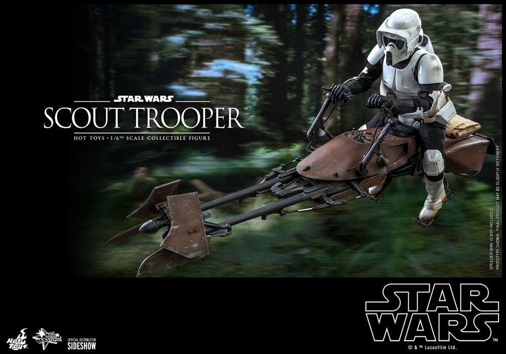 Star Wars Episode VI Action Figure 1/6 Scout Trooper 30 cm