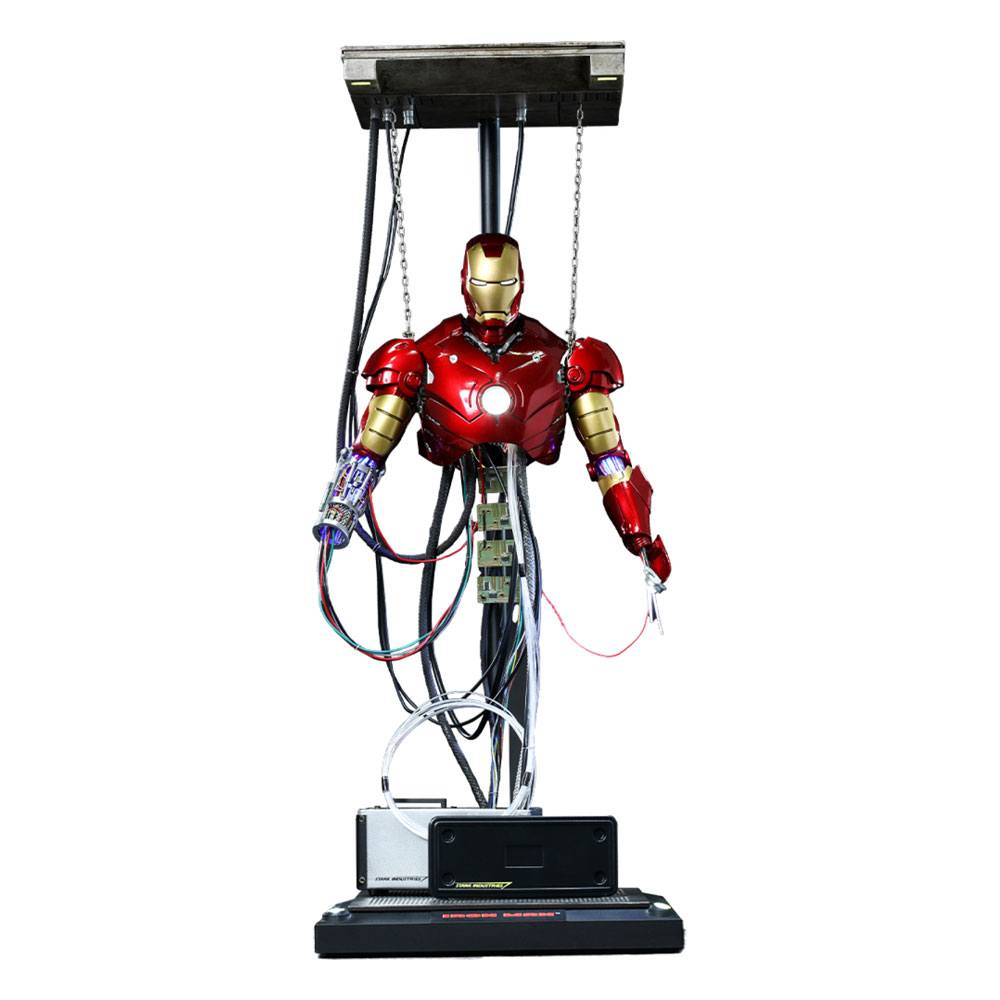 Iron Man Movie Masterpiece Action Figure 1/6 Iron Man Mark III (Construction Version) 39 cm